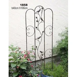 Denk Rankhilfe Rankgitter 1858 aus Metall 106 x 40 cm Avis mit 3 Bogen Zaun Kletterhi