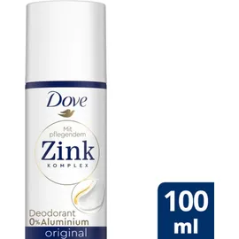 Dove Deo Spray Original Deo ohne Aluminium mit pflegendem Zink-Komplex 100 ml 1 Stück