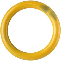 Beißring für Hunde Nylabone Ring Gelb Hamburger L