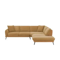 medium Ecksofa  Romance ¦ gelb ¦ Maße (cm): B: 310 H: 86 T: 253.0