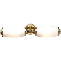 Elstead Lighting Spiegelleuchte 2 flammig LED Warmweiß Gold