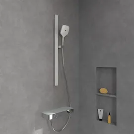Villeroy & Boch Infinity Showers Brausegarnitur mit Stange 3 Strahlarten Chrom TVS11000300061