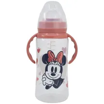 Disney Minnie Mouse Babyflasche 360 ml Silikon-Sauger mit 3 Positionen & Anti-Kolik-System