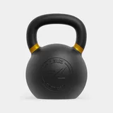 ZEUZ Kettlebell 48 KG – Gewichte für Fitness & CrossFit – Gusseisen – Gold schwarz 48kg