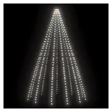 vidaXL Weihnachtsbaum-Beleuchtung 500 LEDs Kaltweiß 500 cm