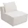 MCW Lounge-Sessel Stoff/Textil 75 x 63 x 97 cm Creme mit Kissen