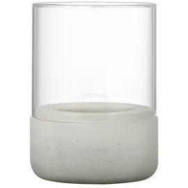 BLOMUS Windlicht Calma Beton Grau Hellgrau S (Small)