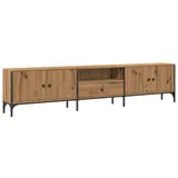 vidaXL TV-Schrank mit Schublade Artisan-Eiche 200x25x44 cm