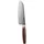 GEFU Enno Santokumesser 18 cm Kullenschliff Walnussholzgriff