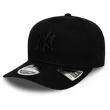 New Era Tonal Black 9Fifty Snapback Cap NY YANKEES Schwarz Schwarz, Size:S/M - Schwarz