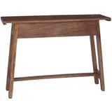 vidaXL vidaXL, Konsolentisch, Conner 30 x 79 cm Massives Mahagoni Holz