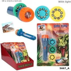 DEPESCHE 5667 Dino World Taschenlampe Mit Bildeffekten