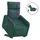 vidaXL Massagesessel Elektrisch Polyester 89,5 x 95,5 x 0 cm Dunkelgrün mit Aufstehhilfe