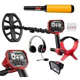 Minelab Metalldetektor Vanquish 440 Multifrequenz + Pro Find 15 Pinpointer