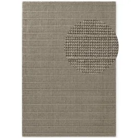 Ted Baker Parker auch als Läufer", grau, B:200cm H:7mm L:300cm, Wolle, Teppiche, Wolle, Natur, handgewebt, Wohnzimmer, Schlafzimmer, Boho, Skandi