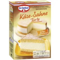 Dr.Oetker Backmischung für Käse-Sahne Torte 385G