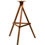 Dobar Vogelhaus-Ständer mit 3 Standbeinen 76 x 65 x 108 cm Braun