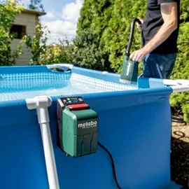 Metabo Akku-Tauch- und Regenfasspumpe TPF 18 LTX 2200 inkl. Timer