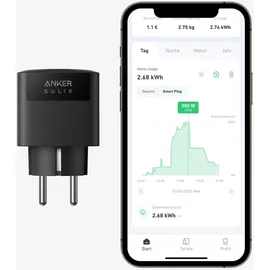 Anker Solix Smart Plug, 2500W, Smart-Steckdose (A17X8311)