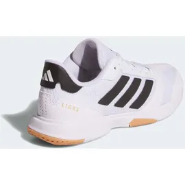 adidas Ligra 8 Indoor, Damen Handballschuhe, weiß, Größe 38 EU Hallenschuhe