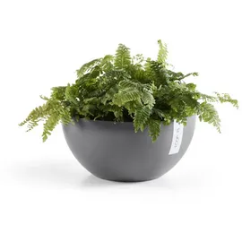 Ecopots Pflanzschale Brussels Grau 25 cm