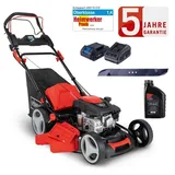SCHEPPACH Benzin Rasenmäher MS173-51E 4,1PS Antrieb E-Start 51cm & 2.Messer