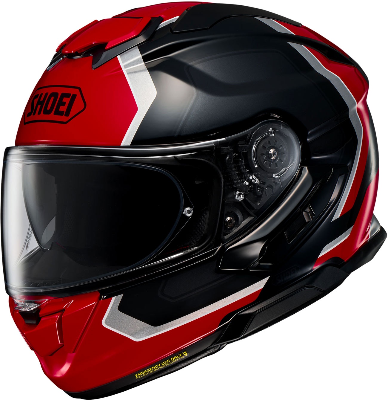 Shoei GT-Air 3 Realm, casque intégral - Rouge/Noir/Blanc - S