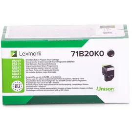 Lexmark 71B20K0 schwarz