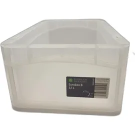 Multiroir Eurobox B 30 x 20 x 12 cm 5-tlg. transparent
