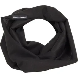 URBAN CLASSICS Unisex Schal Schwarz
