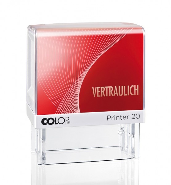 Colop Printer 20 LGT VERTRAULICH (38x14 mm) Textstempel