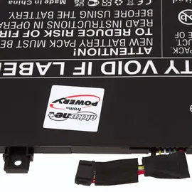AccuCell Akku passend für Laptop Lenovo ThinkBook 14s G2 ITL-20VA0005AU, Typ L19C4PDD 3550 mAh Notebook Akku, Schwarz