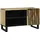 vidaXL TV-Schrank 80 x 33 x 46 cm Braun Massives Mangoholz