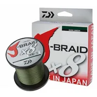 Daiwa 2 STK J-Braid 8 Braid 0.22mm, 17,0kg/27,5lbs, 150m