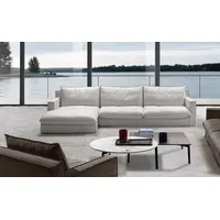 Xlmoebel Ecksofa Luxuriöses Design Polster-Ecksofa aus weißem Leder in L-Form für das, Hergestellt in Europa weiß