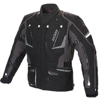 BÜSE Nero Damen Motorrad Textiljacke, schwarz-grau, Größe 44