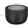 Relaxdays Granit Mörser mit Stößel Ø 8,5 cm 100 ml grau