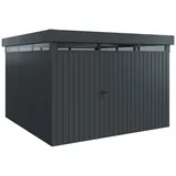 Hörmann Gerätehaus Euroline EFD14 3,10 x 3,10 m Anthrazit