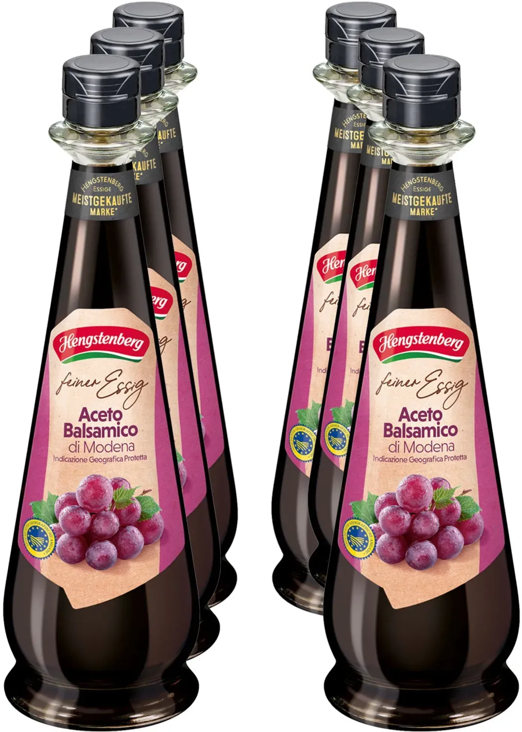 Hengstenberg Aceto Balsamico di Modena 500 ml, 6er Pack