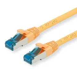VALUE S/FTP PiMF Patchkabel Kat.6A Kl. EA gelb - FTP - PiMF - FTP - PIMF