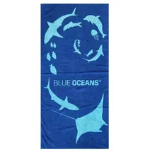 Mares - Blue Oceans - Strandhandtuch - 170cm x 80cm