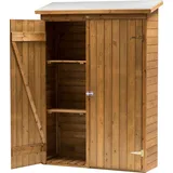 Axi Geräteschrank Olivier 1,31 x 1,80 m Braun