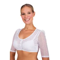 Edelnice Dirndlbluse Kassandra weiß 56