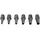NWS Lochpfeifen-Set 2 mm, 2,5 mm, 3 mm, 3,5 mm, 4 mm, 4,5 mm
