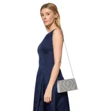 Vera Mont Damen Abendtasche Polyester Grey/Silver