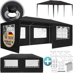 Festzelt Rimini Anthrazit 3x6m UV-Schutz 50+