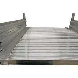 Günzburger Podesttreppe 8 Stufen  Aluminium