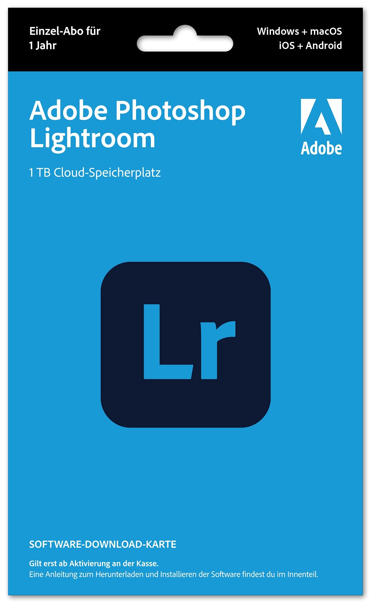 Adobe Lightroom 1TB | 1 Jahr | PC/Mac | Download