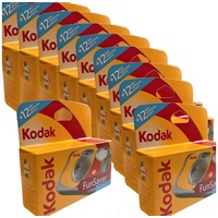 Kodak 10 x Einwegkamera Kodak Fun Saver 27+12 ISo 800 Einwegkamera