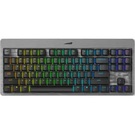 Mountain Everest Core TKL Tastatur - MX Brown ISO, DE-Layout DE Kabelgebunden), Tastatur, Grau